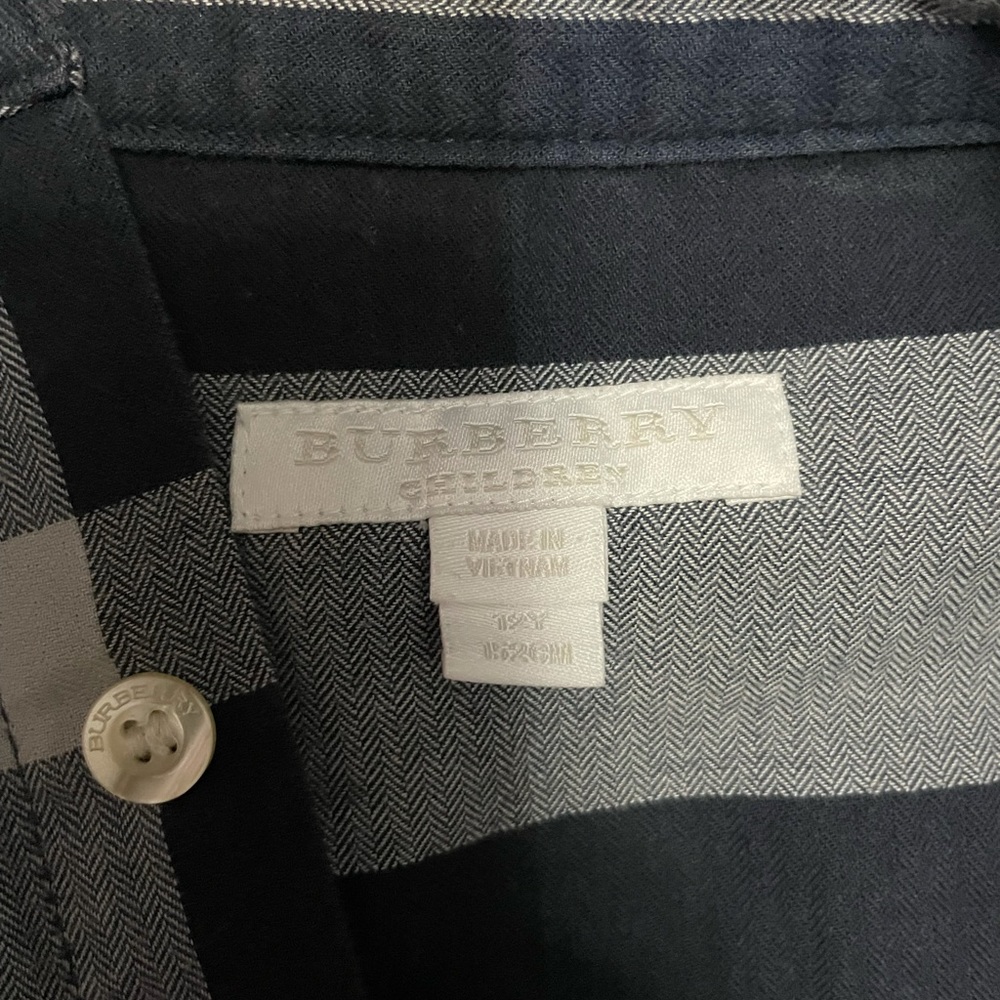 Authentic Burberry Boy's shirt.